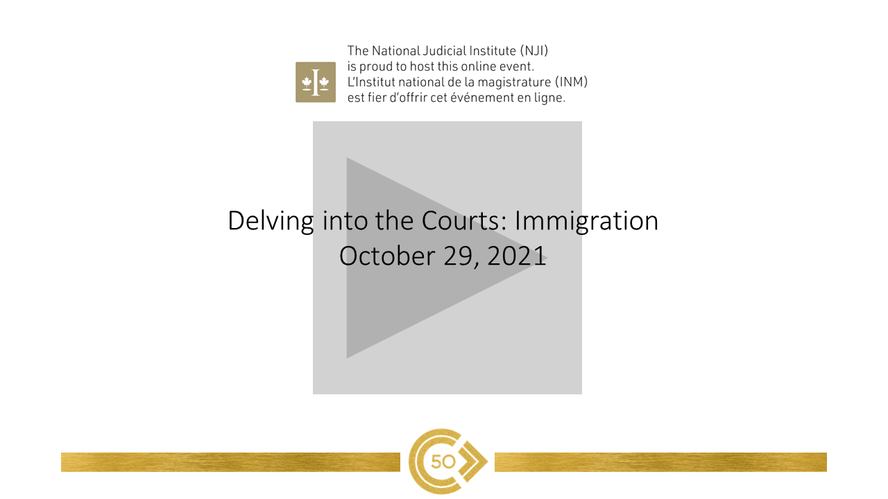 Webinar 1: Immigration video (Youtube)